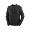 Motomesh Crewneck Outdoor Теплая дышащая толстовка с длинным рукавом Мужская толстовка Deep-Black C24464
