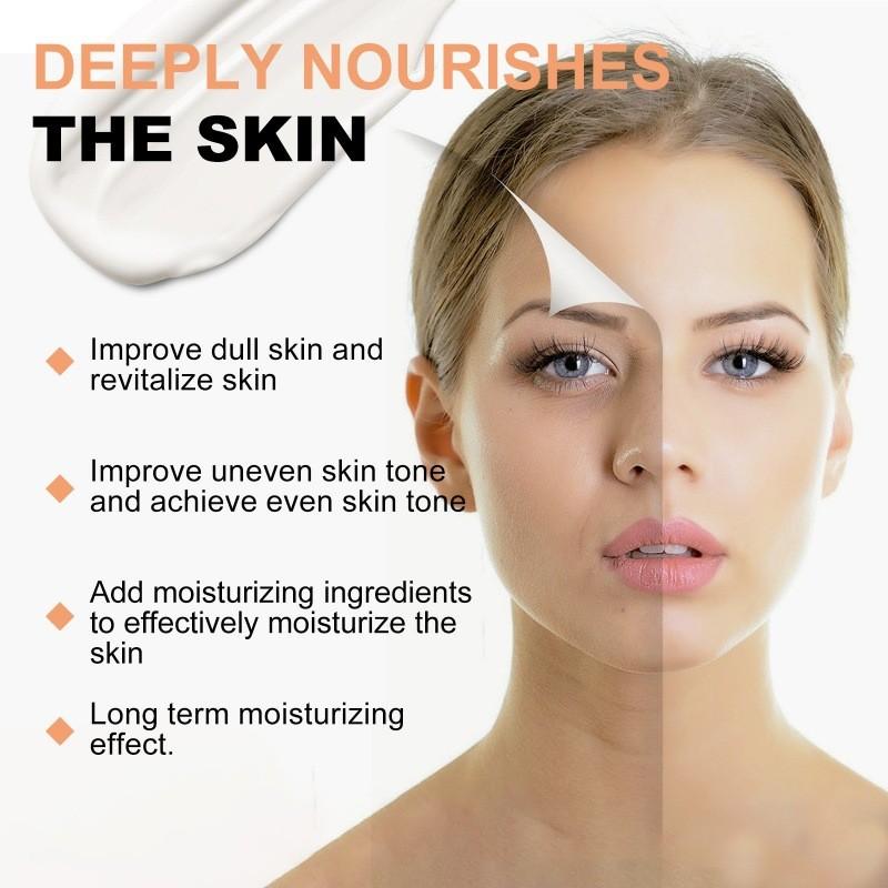 West Month Осветляющий крем для сияющей кожи Питательный Увлажняющий Восстанавливающий Тусклый цвет лица