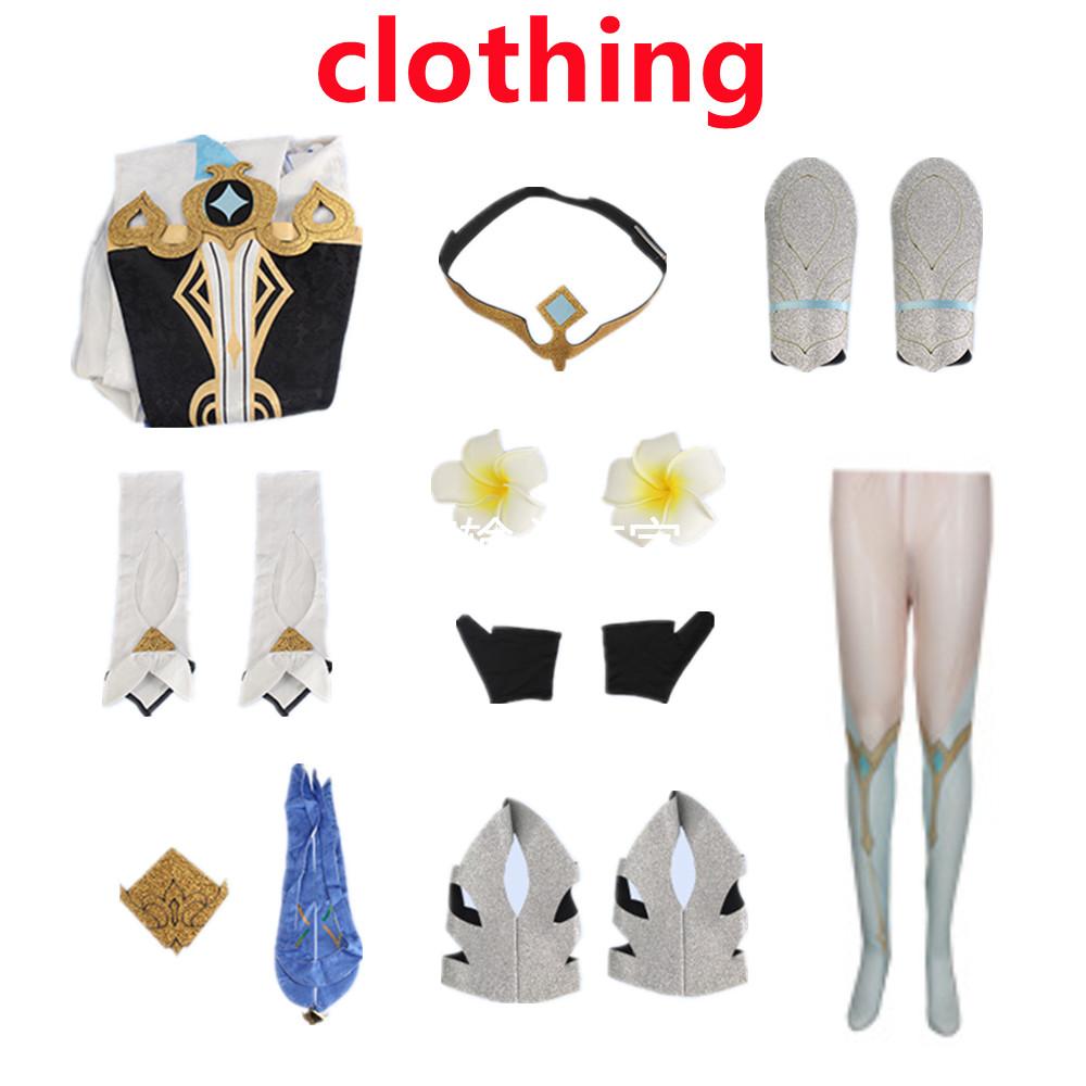 Lumine Cosplay Costume Dress Suit Outfits Women Halloween Carnival Party Clothes Game