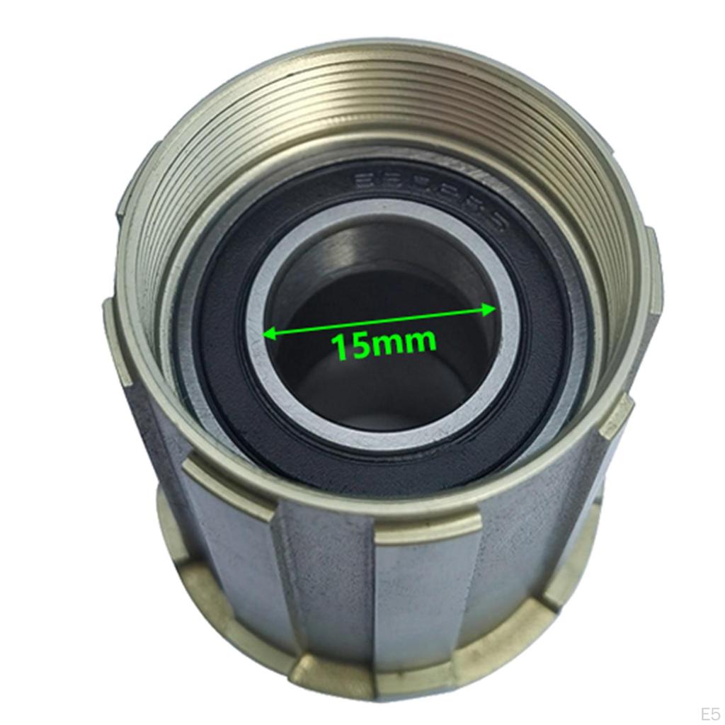 Mountain Bike Freehub Body Replacement Reliable Lightweight 3 Pawls with Bearings for Riding