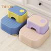 Toddler Step Stool with Double Step Interlocking Toddler Stool with Toy Storage Function Non-Slip Rubber Feet Potty Training Step Stool for Boys