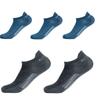 5 Pairs Men's Cotton Mesh Socks Low Top Invisible Ankle Socks Comfortable Breathable Sports Leisure Socks Home Travel Outdoor