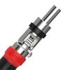 Ratchet Screwdriver with Non-Slip Handle High Strength 180-Degree Pivoting Adjustable Angle 13-in-1 Multi-functional Screwdriver