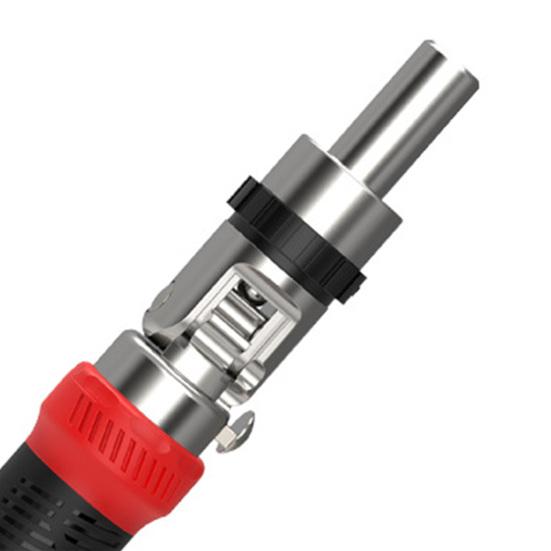 Ratchet Screwdriver with Non-Slip Handle High Strength 180-Degree Pivoting Adjustable Angle 13-in-1 Multi-functional Screwdriver