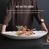 Креативная сервировочная тарелка для сухого льда ZISIZ Hotel