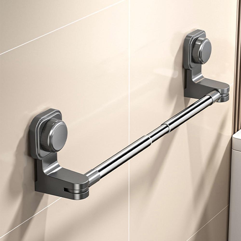 Вешалка для полотенец на присоске, регулируемая вешалка для тапочек, новые штанги для полотенец