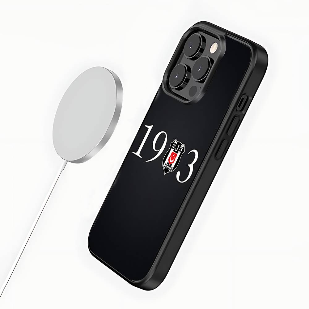 Модный Чехол для Телефона Besiktas BJK Для iPhone 17,16,15,14,13,12,11,Pro,Max,Plus,Mini,SE4,E Магнитный Magsafe Беспроводная Зарядка
