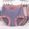 Women's Plus Size Pure Cotton Lace High Waist Underwear - 200 Lbs, Summer Style