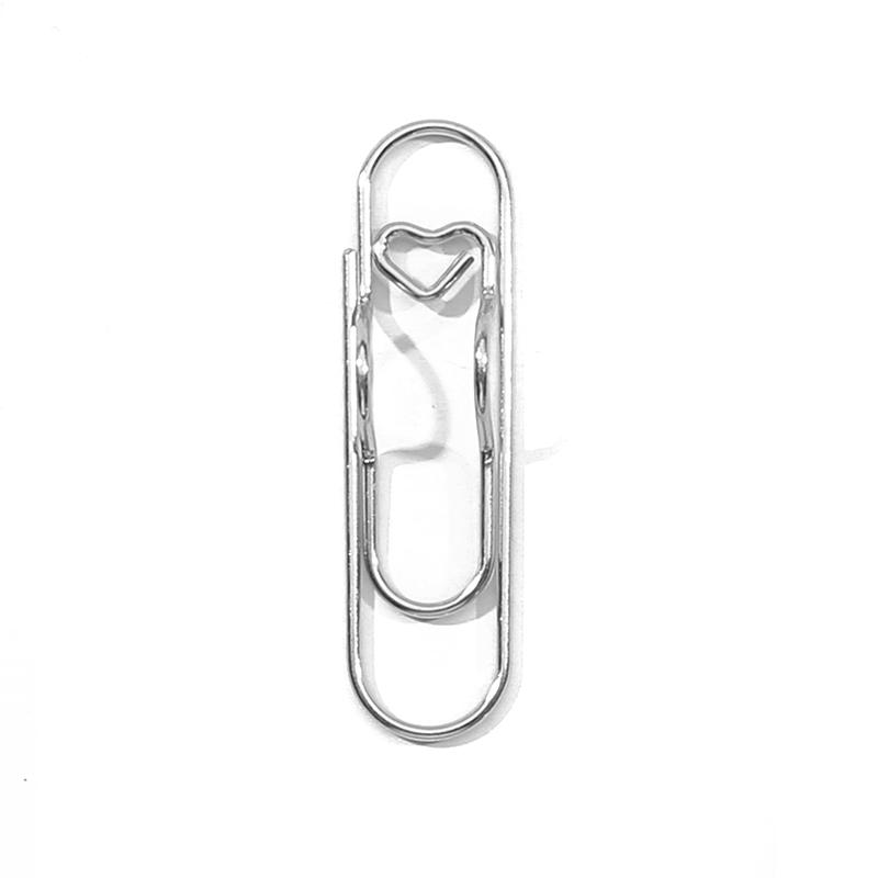 Photo Decorative Metal Binder Paper Clips Desk Office School Supplies Stationery