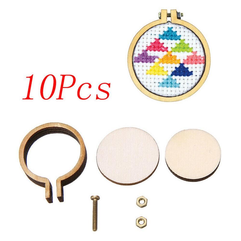 DIY Embroidery Hoop Decoration Fixed Frame Gifts Hand