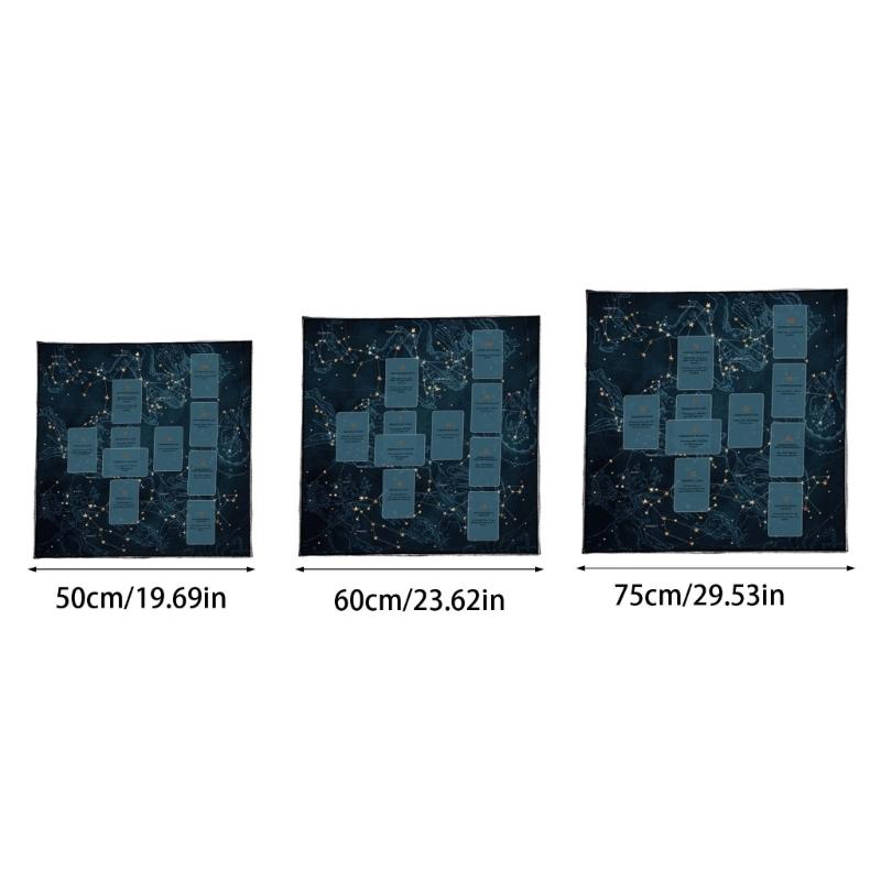 Скатерть для гадания Астрология Скатерть для Таро Гадания Скатерть для алтаря Аксессуары для настольной игры для гаданий