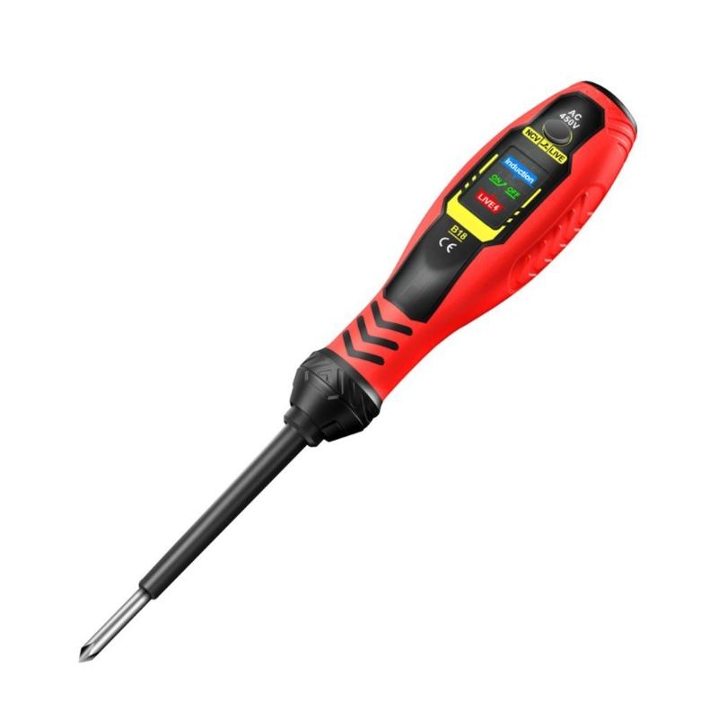 Digital Voltage Tester Pen Not Contact Detection with LED Indicator Buzzers Alarm for Circuit Breaker Live Wire Testing