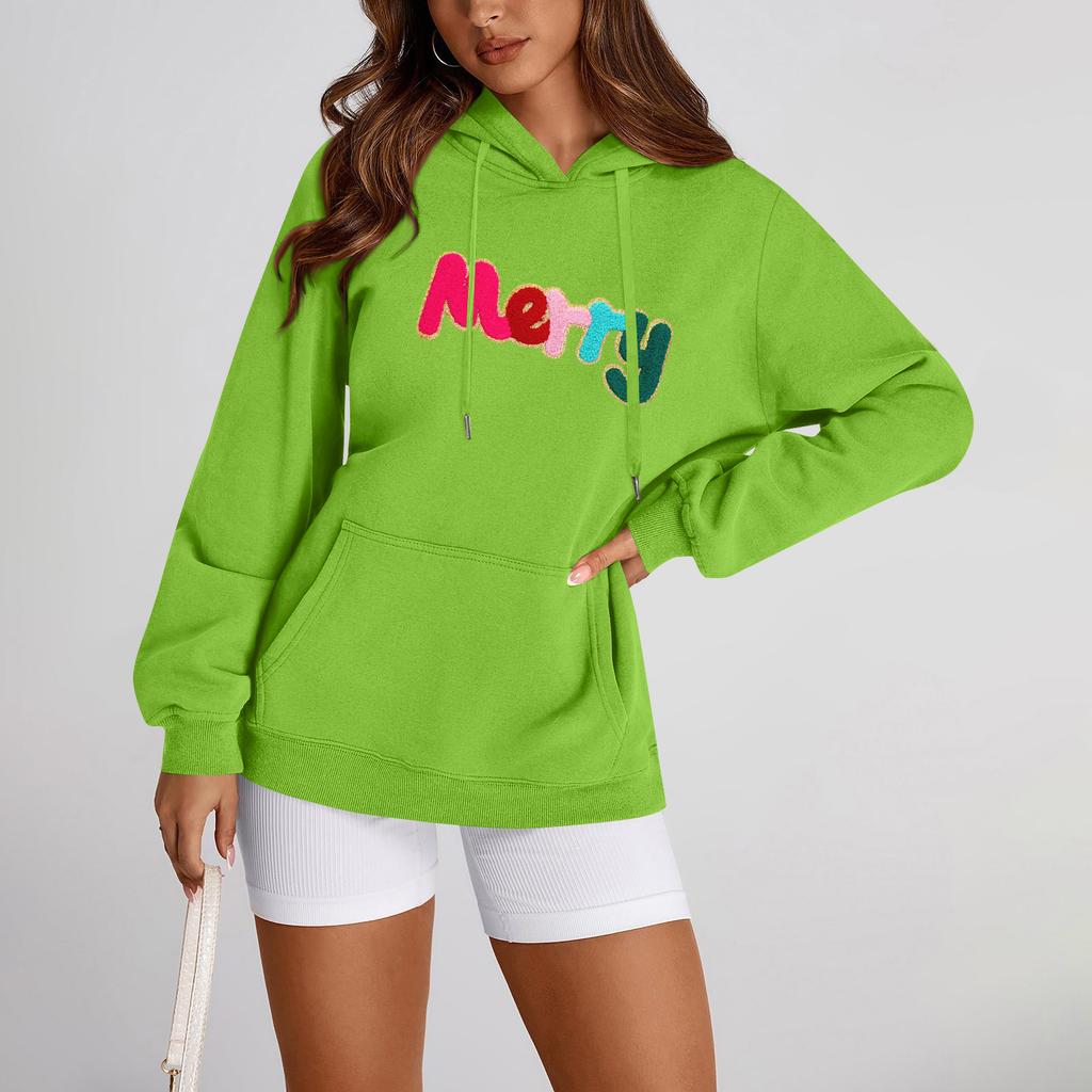 Women's Hoodies Letter Printed Sweatshirt Pullover
