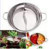 28CM Thicken Stainless Steel Hot Pot for Home Resturant Supplies