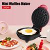 Breakfast Waffle Molds Mini Waffle Pot Pan Eggette Machine Bubble Egg Cake Oven Egg Cake Oven Mini Electric Waffles Maker EU Plug Bakeware