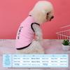 Spring and Summer Thin Pet Clothes Cat Small Dog Teddy Milk Dog Universal Vest French Fighting Dog Summer Clothes Thin