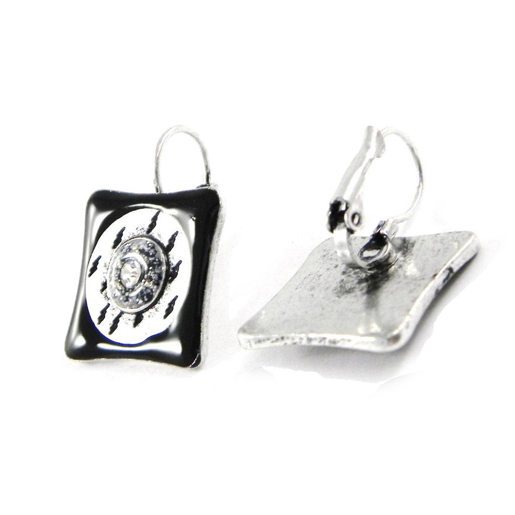 NOA [H8900] — Черные дизайнерские серьги «Акапулько»