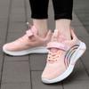 Новые розовые детские кроссовки Большой размер 38 Дышащие Удобные Спортивная обувь для девочек Платформа Детские кроссовки для бега zapatillas niño