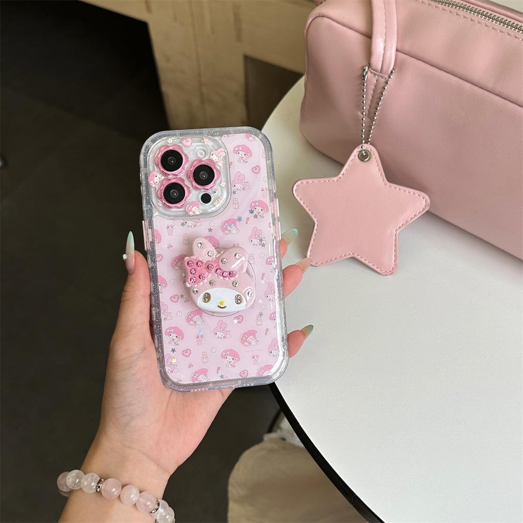 Новый Чехол HelloKitty Милый Противоударный Funda Для iPhone 16 15 14 13 Pro Max - Роскошный Стильный INS Корейский Милый Ударопрочный Чехол для Телефона