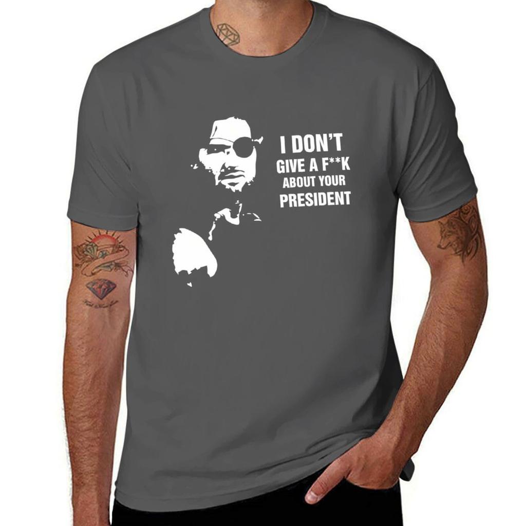 Snake Plissken I Dont Give A Fk Escape From New York Tshirt Breathable Sportswear Tshirt For Unisex