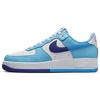 Кроссовки Air Force 1 Low '07 LV8 Split Light Photo Blue Deep Royal DZ2522-100
