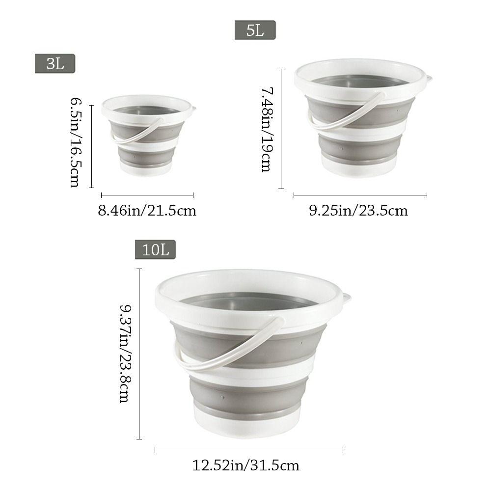 Портативное рыболовное ведро, ведро для мытья автомобиля с креплением на автомобиль, многофункциональное складное ведро для воды