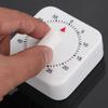 For Preparation Down Food Round Reminder White Baking 60 Minutes Kitchen Square Mechanical Timer