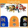 Шапка вязаная акриловая Paw Patrol с отворотом, теплоизолированная, для зимы, для улицы, унисекс, для взрослых