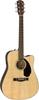 Fender Dreadnought Natural Fender acoustic electric acoustic guitar Acoustic/CD-60SCE guitar,