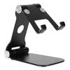 Tablet Phone Stand - LIG - Foldable - Aluminum Alloy - Black - Durable