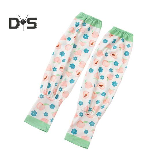 Солнцезащитные нарукавники для женщин Цветочные солнцезащитные нарукавники УФ-блокирующие охлаждающие нарукавники для бега на открытом воздухе для езды на велосипеде