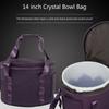 Portable Thicken Singing Bowl Carry Bag with Handle Carrying Cases Padded Travelling Bag Yoga Singing Bowl Carriers Bag
