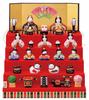 Yakusigama Nishiki-Saika Miyabi Hina Dolls (Five-Tiered Display) [2484] Festival Charm, Celebration Ornament, Interior Decoration