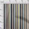 Cotton Flex Fabric Bayadere Stripe Decor Fabric Printed BTY 40 Inch