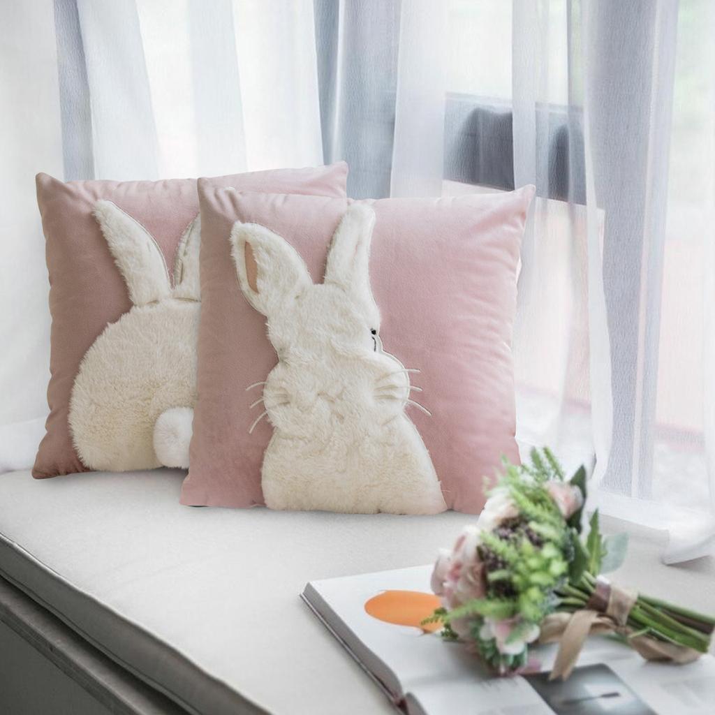 Вышитые пасхальные элементы. Новые подушки для гостиной, не подушка, сердечник 17,7*17,7 дюймов. 1 шт.