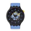 Swatch TRAVEL BY DAY BIG BOLD SB03B108 Черные наручные часы,