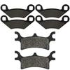 Motorcycle Front and Rear Brake Pads for POLARIS Scrambler 500 2 X 4