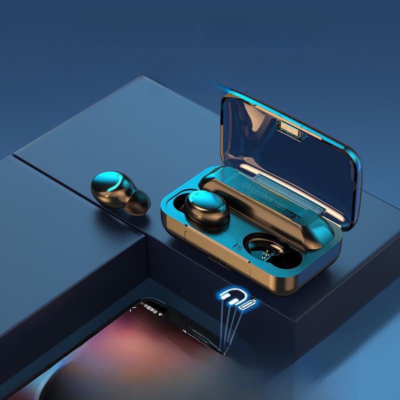 Гарнитура F9 Smiley Face TWS Bluetooth — модель M10, длительное время работы от батареи и высокая мощность