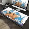 Anime Pokemon Azumaril Mouse Pads PC Computer Mechanical Keyboard Pads Gaming Office Accessories Gamer Rubber LockEdge Desk Rugs