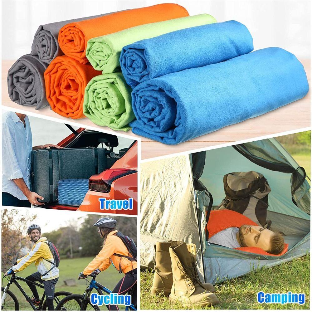 Microfiber Quick Drying Towel Double-sided Velvet Yoga Fitness Towel   Fitness