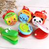 Wooden Castanets Puzzle Early Education 3-7 Years Old Cartoon Orff Children's Musical Instruments Music Toys