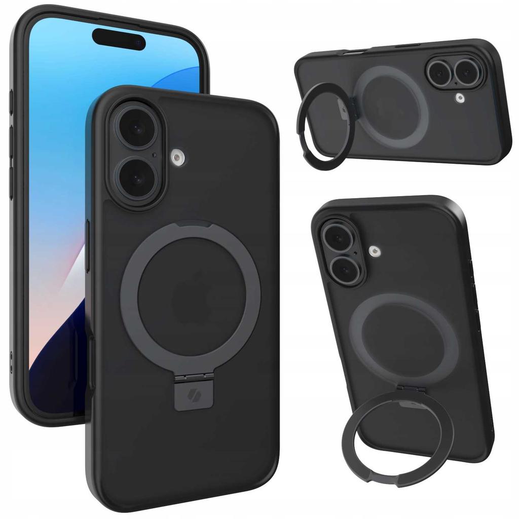 Sc Ring Pro Mag Iphone 16 Black