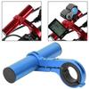 Bike Single Handlebar Extender 10/20/30cm Headlights Bracket Extension Carbon Fiber for Holding GPS Speedometer Phone Holder