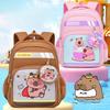 Children's School Bags Cartoon Backpacks for Kindergarten Boys and Girls Lightweight Backpacks for Primary School Students