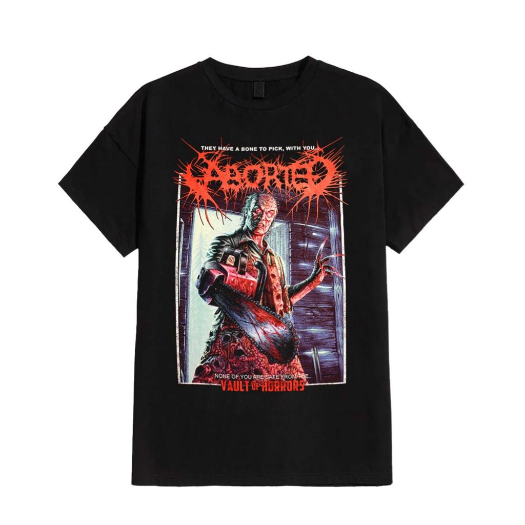 Summer Aborted Cotton Band Shirt Unisex Summer Short Sleeve Fashion Brand Tee Luxury Casual Vintage