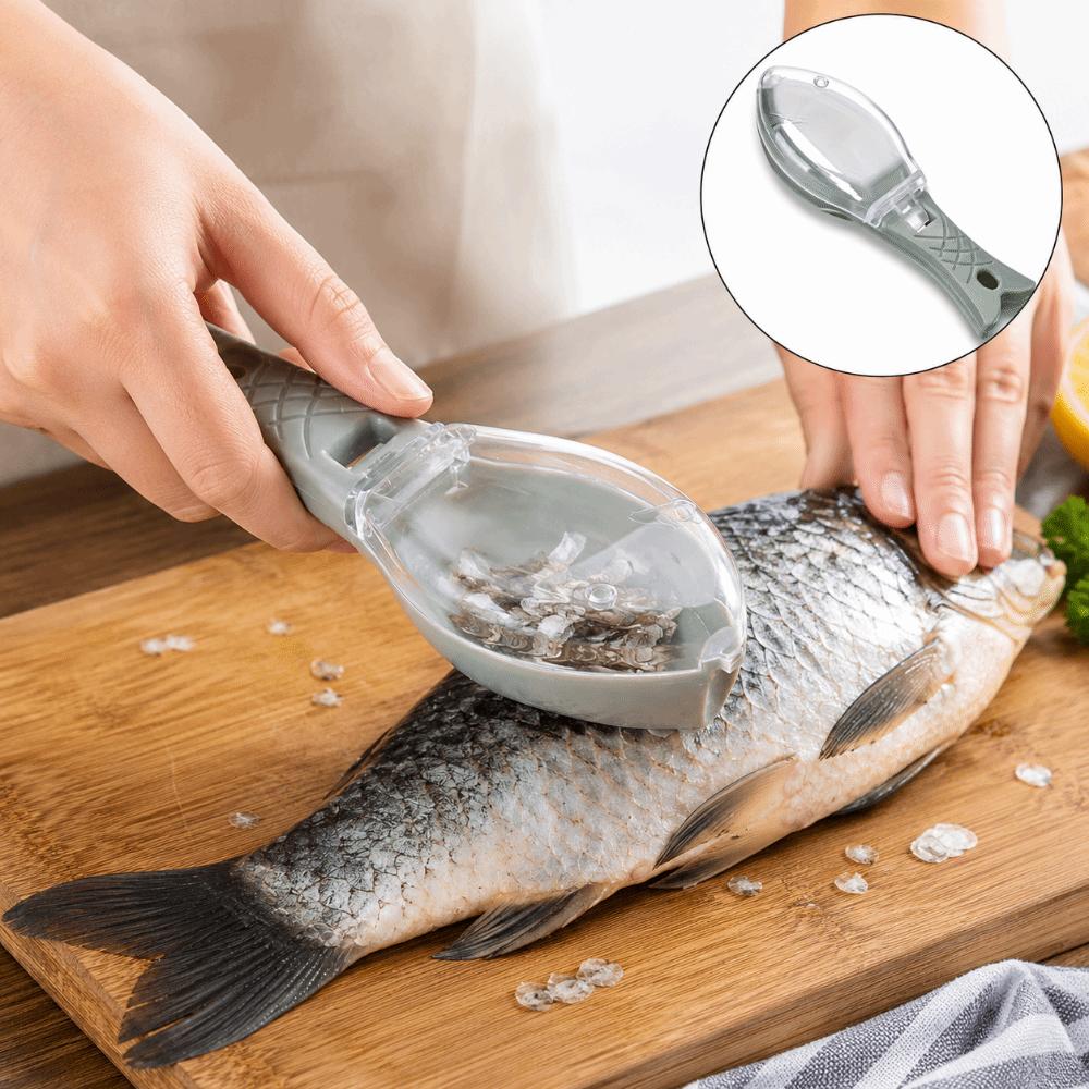 Manual Fish Cleaning Tool Fast Remove Scraping Scales Device Fish Skin Brush  Home Kitchen Cooking