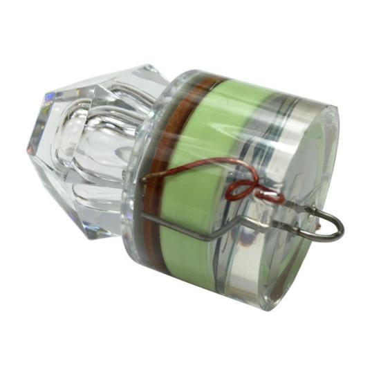 MUQZI Sports Accessory LED Deep Sea Underwater Diamond Flashing Fishing Light Squid Strobe Bait Lure