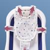 Foldable Baby Bath Net Mat Cross-shaped Shower Cradle Bed Seat Newborn Baby Bath Cushion