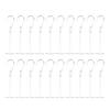 20Pcs Pattern Hooks Hanging Sewing Making Metal Hanger with Rope Ergonomic Handle 260mm