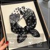 100% Silk Scarf Bandana Women Square Scarves Mulberry Silk Hijab Scarf Lady Fashion Luxury Headband Shawl Wrap Kerchief Hairband